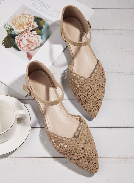 مدل کفش پاشنه بلند به رنگ موکاموس