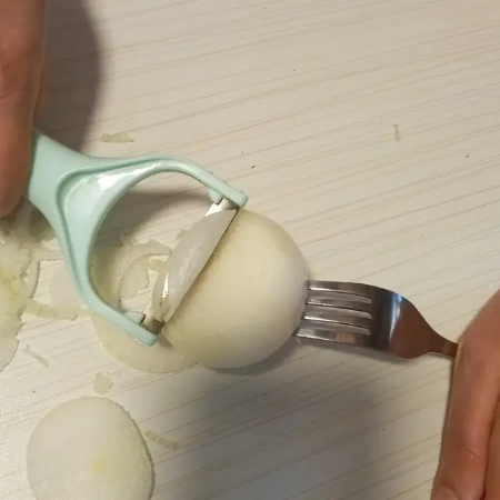 روش‌های برش پیاز, پیاز خلالی برای آشپزی