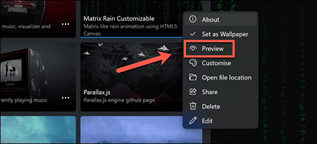 تنظیم یک GIF به عنوان تصویر زمینه در ویندوز 11, پس زمینه های لایو در دسکتاپ ویندوز 11