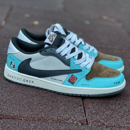 کتونی نایک ایر جردن 1 تراویس اسکات بی ام و