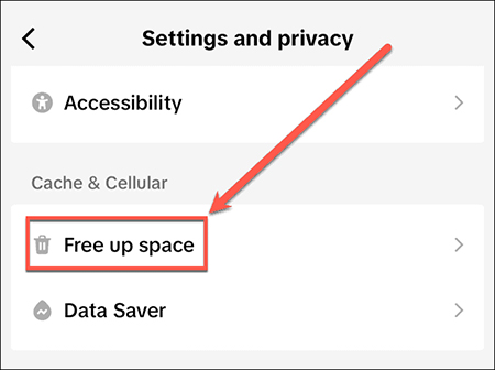پاک کردن کش TikTok, بهبود عملکرد TikTok با پاک کردن کش