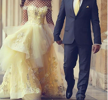 لباس فرمالیته با حجاب, لباس فرمالیته حریر, لباس فرمالیته حریر لیمویی