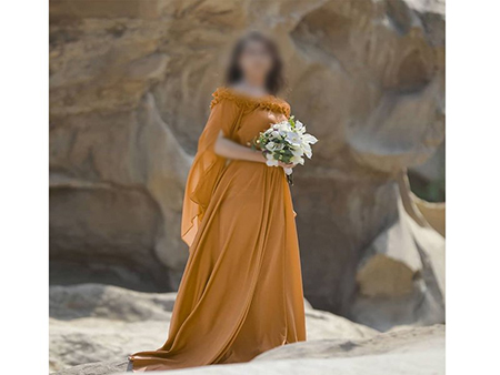  لباس فرمالیته با حجاب, لباس فرمالیته حریر, لباس فرمالیته حریر لیمویی