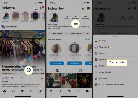 پیدا کردن ریلز‌های ذخیره‌شده, مدیریت ریلز‌های اینستاگرام