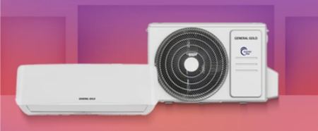 ویژگی‌های فنی کولر گازی جنرال گلد موتور سنگین