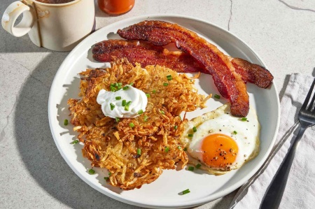 مراحل تهیه هش براون