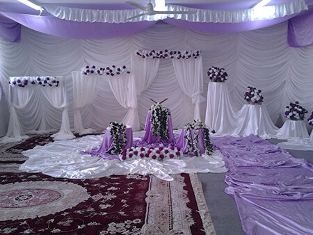 ایده هایی برای برگزاری جشن تکلیف, چیدمان جشن تکلیف در خانه