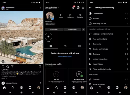 غیرفعال کردن سین اینستاگرام, چگونه دریافت‌های خوانده شده را خاموش کنیم