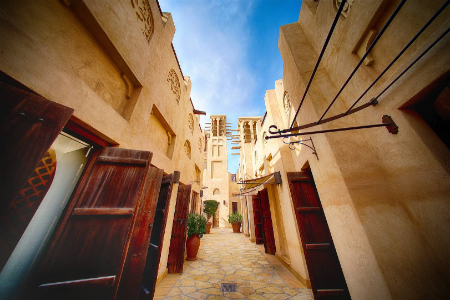 جاذبه‌های گردشگری دبی, معماری سنتی عربی