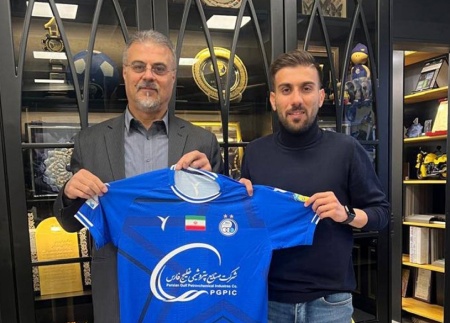 ازدواج مهران احمدی فوتبالیست