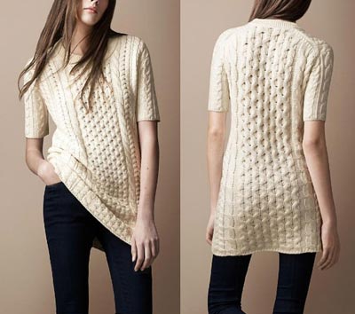 مدل بافت زنانه , بلوز بافتنی دخترانه