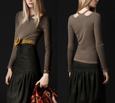 مدل بافت زنانه , بلوز بافتنی دخترانه