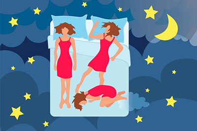 بهترین طرز خوابیدن