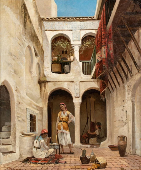 صنایع دستی الجزایر, فرش الجزایری, سفالگری الجزایر