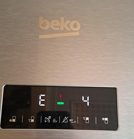 ارور یخچال بکو, ارورهای ساید بای ساید بکو