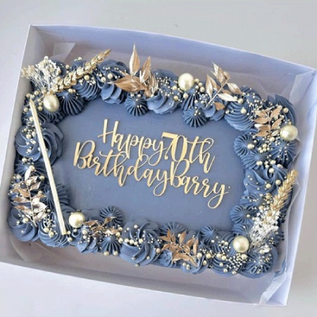 اندازه کیک تولد