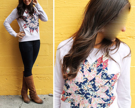 بازیافت مانتوهای قدیمی,چگونه مانتو کوتاه را بلند کنیم