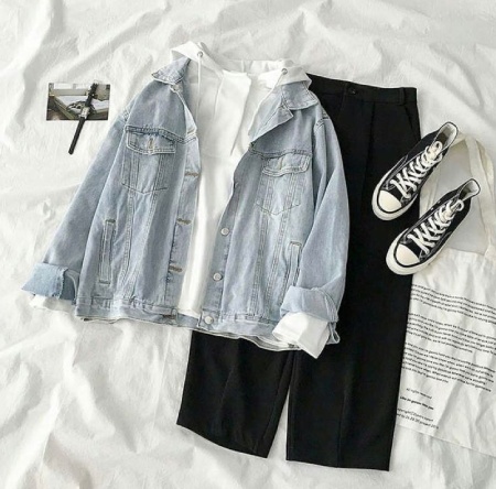 نحوه ست کردن لباس های اورسایز