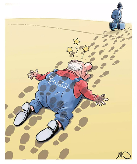 کاریکاتورهای مهدی عزیزی, کاریکاتور سیاسی مهدی عزیزی