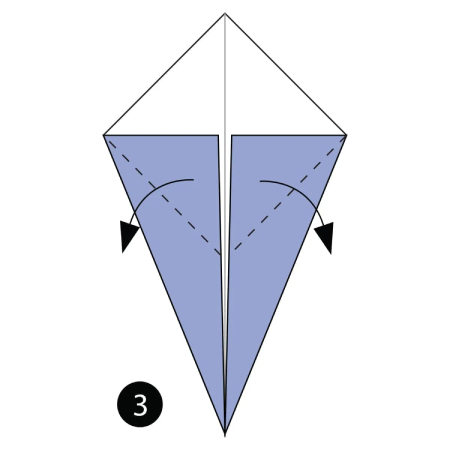 آموزش تصویری ساخت بستنی اوریگامی