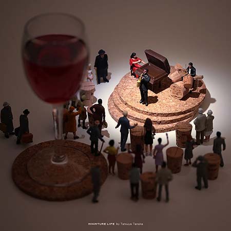 آثار تاتسویا تاناکا, خلاقیت در هنر مینیاتوری ژاپن