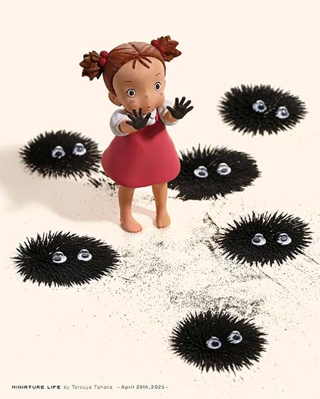 آثار تاتسویا تاناکا, خلاقیت در هنر مینیاتوری ژاپن