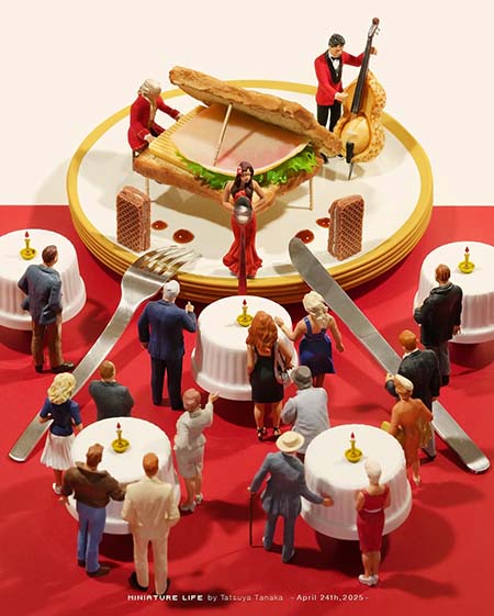 آثار تاتسویا تاناکا, خلاقیت در هنر مینیاتوری ژاپن