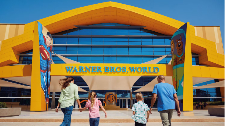 جاذبه‌های پارک برادران وارنر, پارک موضوعی ابوظبی