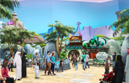 جاذبه‌های پارک برادران وارنر, پارک موضوعی ابوظبی