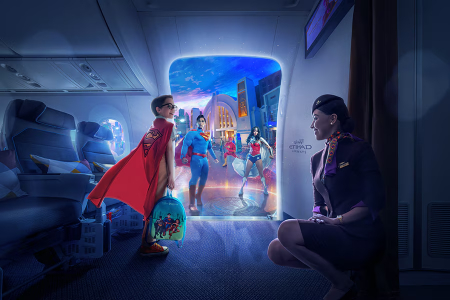 جاذبه‌های پارک برادران وارنر, پارک موضوعی ابوظبی