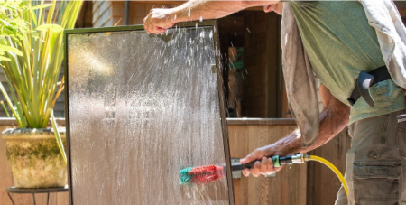 نحوه شستشوی توری پنجره, بهترین روش تمیز کردن توری در و پنجره