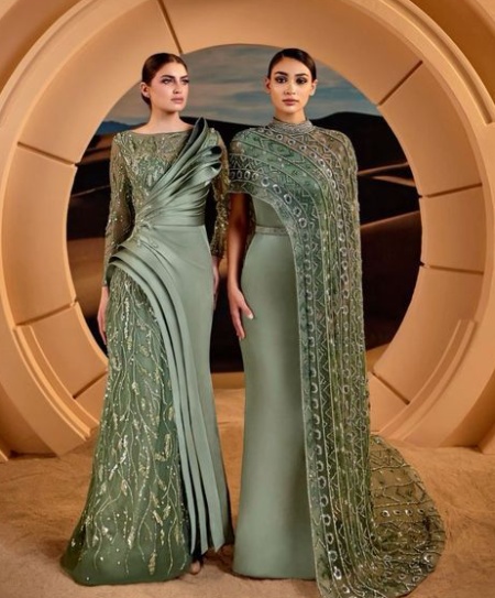 مدل لباس نامزدی بلند و پوشیده