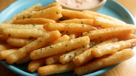 سیب زمینی سرخ کرده رستورانی, ترفند ترد شدن سیب زمینی