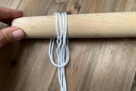 آویز دیواری ساده و شیک, آموزش آویز دیواری با نخ