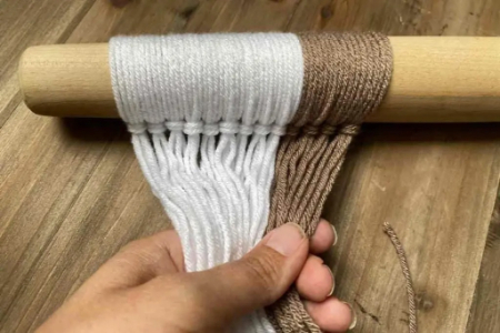 آویز دیواری ساده و شیک, آموزش آویز دیواری با نخ