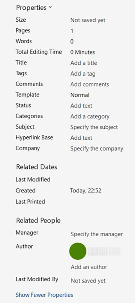 پاک کردن اطلاعات شخصی در Word, چگونه metadata را از Word حذف کنیم