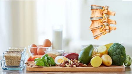 بهترین غذاها برای تقویت دیسک کمر, رژیم غذایی ستون فقرات