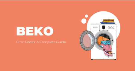 کد خطای ماشین لباسشویی بکو, معنی کدهای خطای بکو