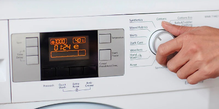 کد خطای ماشین لباسشویی بکو, معنی کدهای خطای بکو