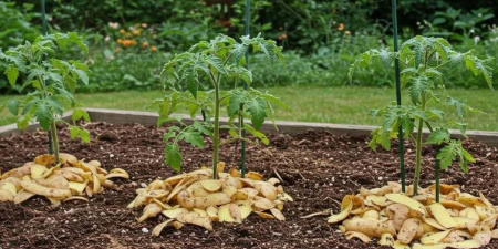 استفاده از پوست سیب زمینی برای گل‌ها, کود طبیعی از پوست سیب زمینی
