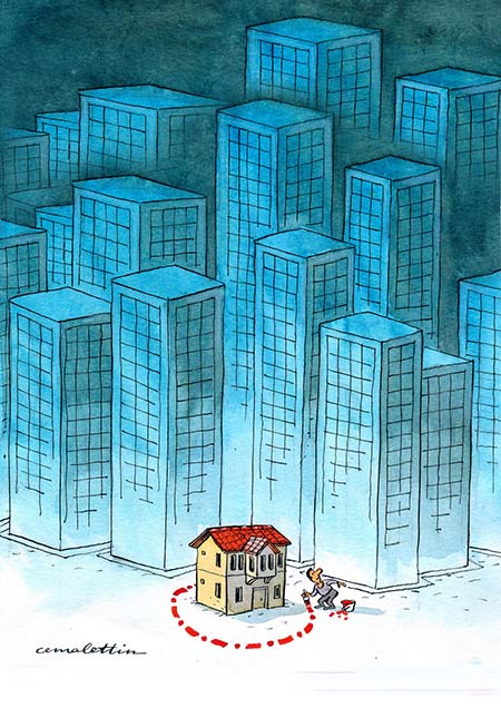 کاریکاتور جمال الدین گوزل اوغلو, هنر کاریکاتور گوزل اوغلو 