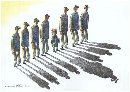 کاریکاتور جمال الدین گوزل اوغلو, هنر کاریکاتور گوزل اوغلو 