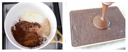 طرز تهیه کیک ورقه ای دکتر پپر