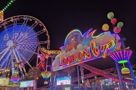 شهربازی‌های شبانه دبی