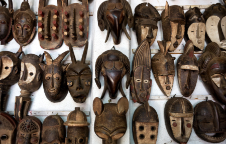 صنایع دستی ساحل عاج, صنایع دستی آفریقای غربی