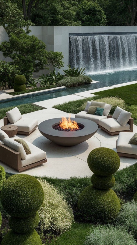 مراحل طراحی محوطه سازی