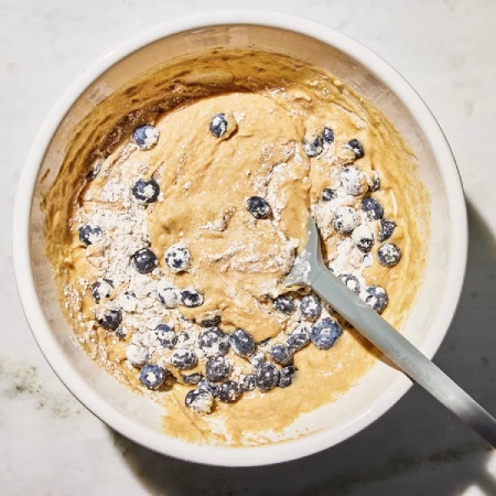 مواد لازم برای تهیه کیک لیمو و بلوبری