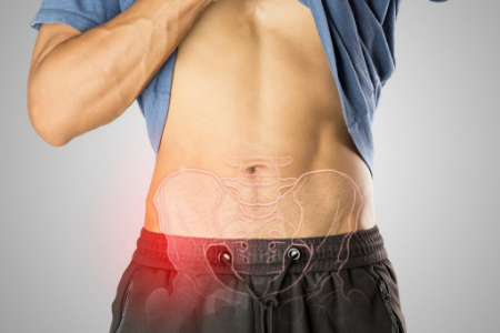 کف لگن مردان, درد لگن در مردان