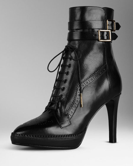 مدل نیم بوت زنانه Burberry,مدل نیم بوت زنانه