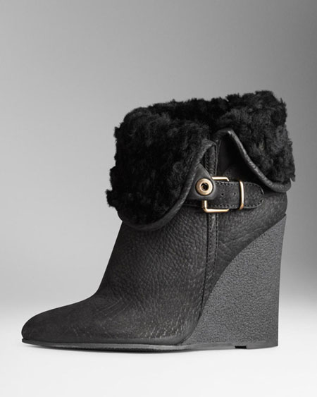 مدل نیم بوت زنانه Burberry,مدل نیم بوت زنانه